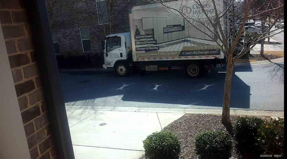 Illegal parking at Roswell Towneship